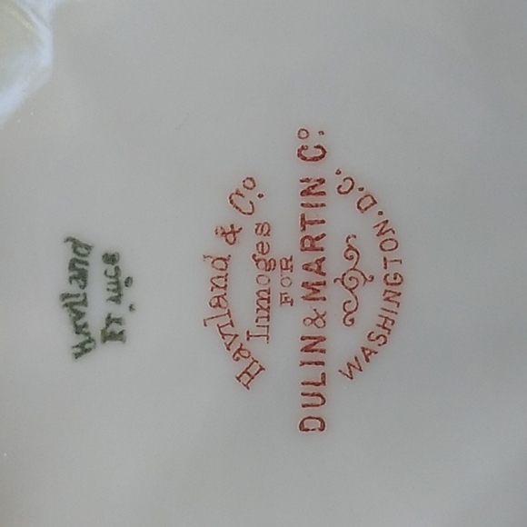 Vintage Harviland Limoges France Porcelian Serving Bowl - Picture 3 of 3